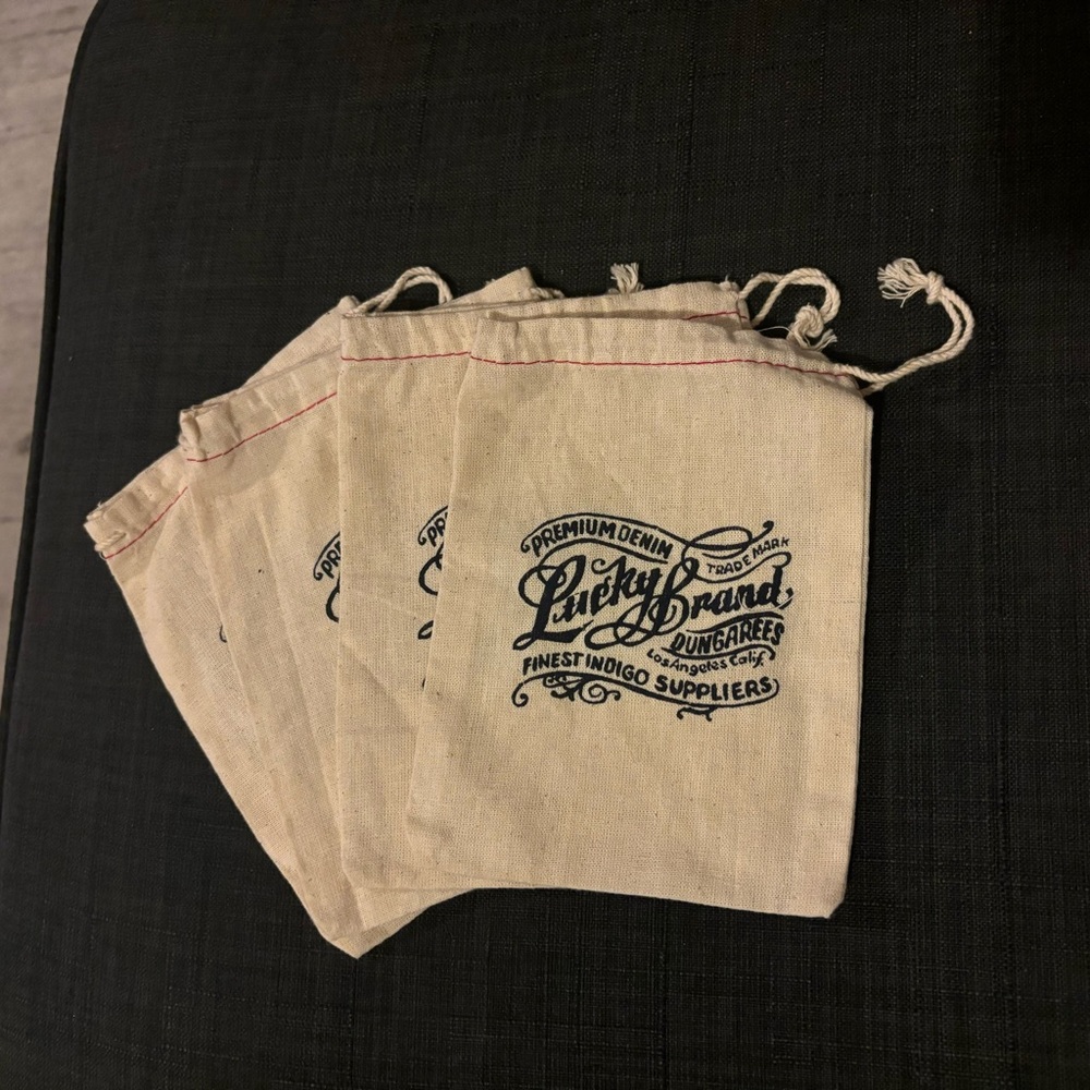 4 Lucky Brand linen/canvass satchel